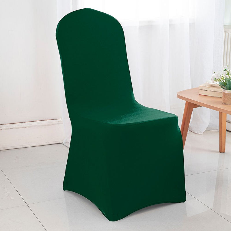 Spandex Banquet Chair Cover Hunter Green