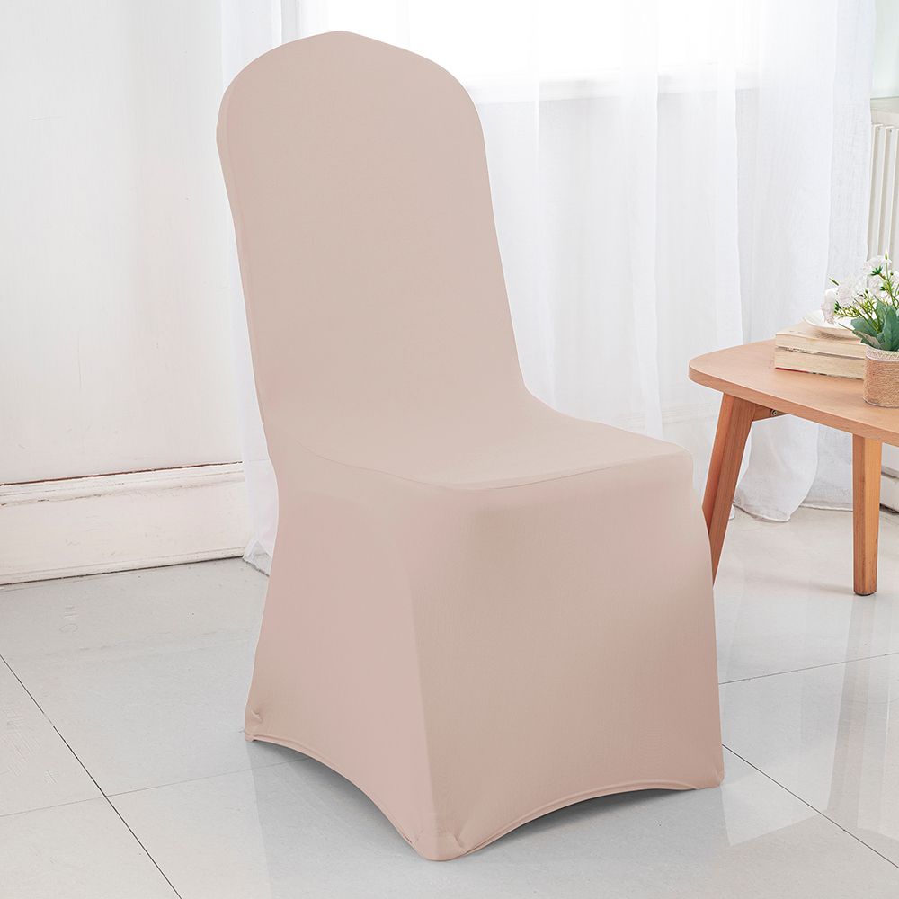 Spandex Banquet Chair Cover Blush Pink