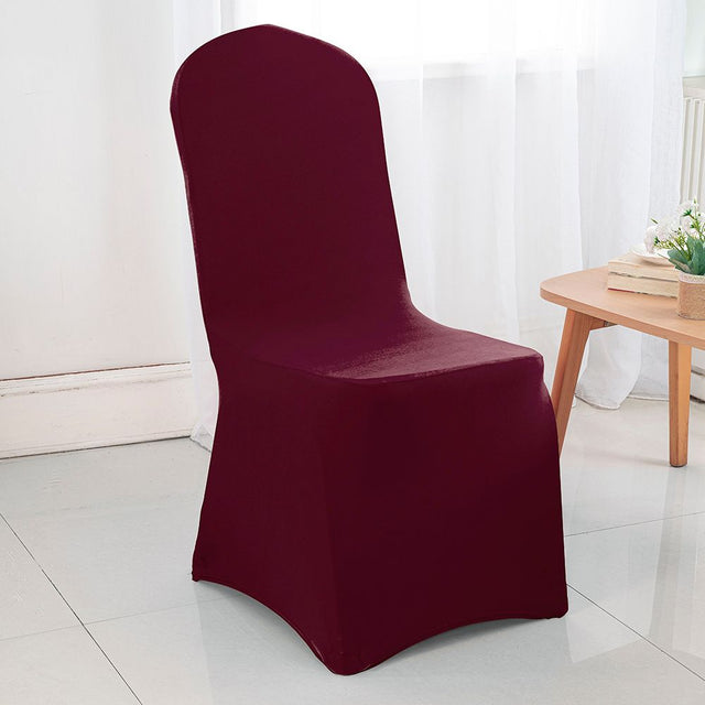 Spandex Banquet Chair Cover Burgundy