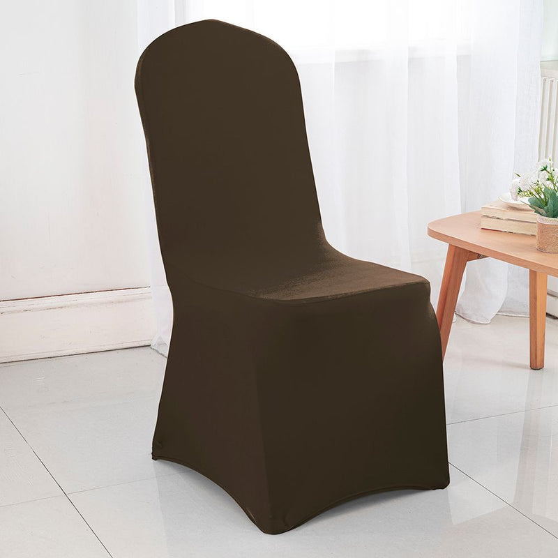 Spandex Banquet Chair Cover Chocolate