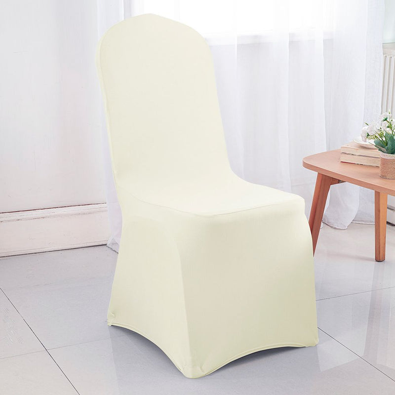 Spandex Banquet Chair Cover Ivory