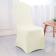 Spandex Banquet Chair Cover Ivory