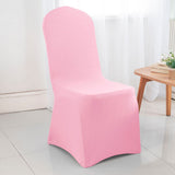 Spandex Banquet Chair Cover Pink
