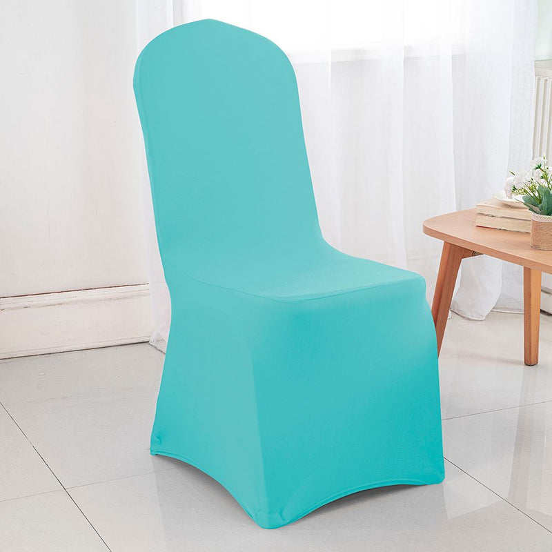 Spandex Banquet Chair Cover Pool Blue