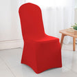 Spandex Banquet Chair Cover Red