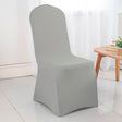 Spandex Chair Cover Silver