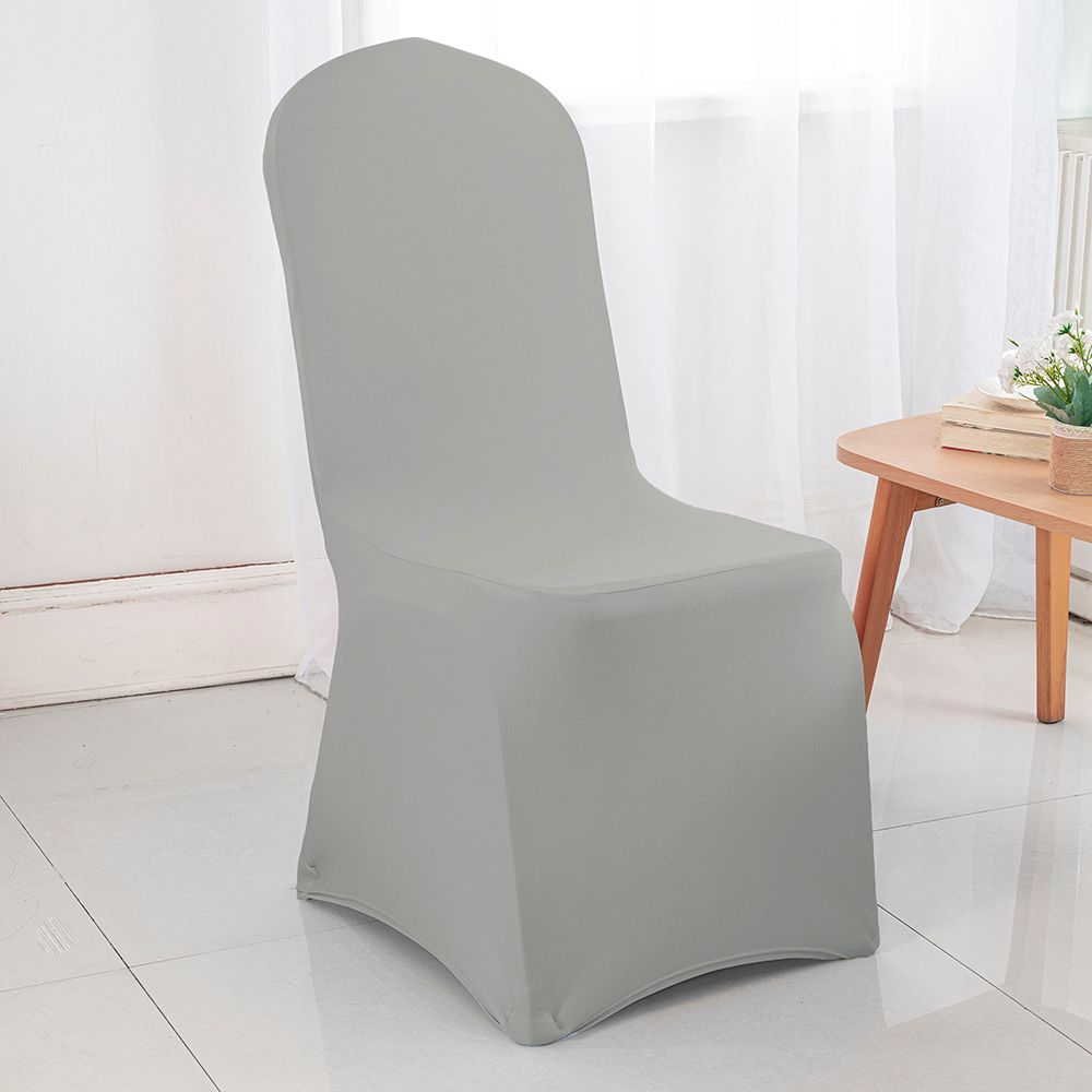 Spandex Chair Cover Silver