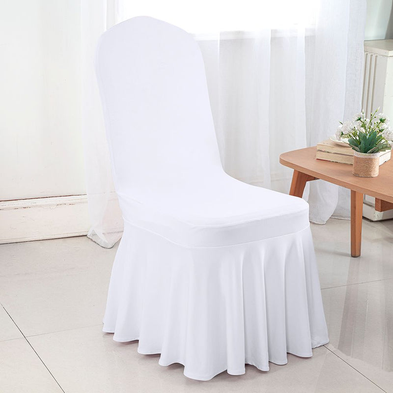 Spandex Chair Cover White