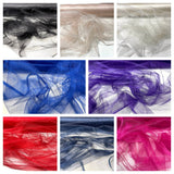Sparkle Tulle Glitter Fabric - Assorted Colors, 58" Width (1 Yard)