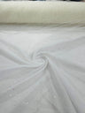 Sparkle Glitter Tulle Mesh Fabric - Iridescent Sparkle, 58" Width (1 Yard)