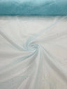 Sparkle Glitter Tulle Mesh Fabric - Iridescent Sparkle, 58" Width (1 Yard)