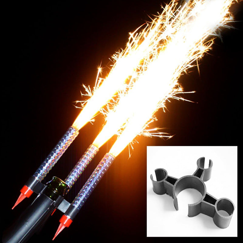Sparkler Clip for Champagne Bottle Triple