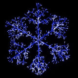 48" Sparkler Snowflake LED RGBWW