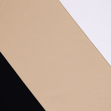 Spectre Nylon Spandex Fabric - Jet Black, White, Nude, 58-60" Width, 80 GSM (1 Yard)