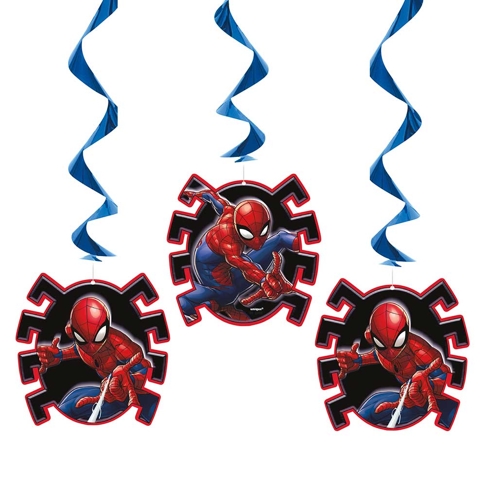 Spider-Man Hanging Swirls 3-Pack