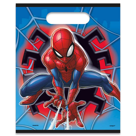 Spider-Man Favor Bags 8 Pack