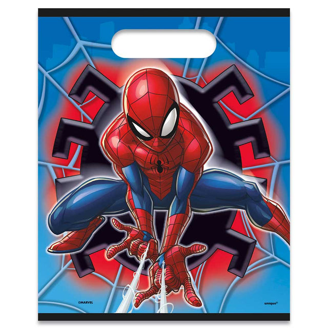 Spider-Man Favor Bags 8 Pack