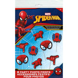 Spider-Man Photo Booth Props 8 Pack