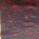 Polyester Spandex Spider Web Hologram Fabric