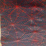 Polyester Spandex Spider Web Hologram Fabric