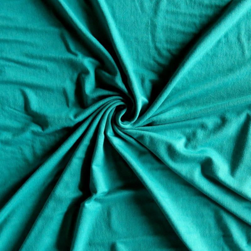 Bamboo Lycra Jersey Knit Fabric Splashy Green