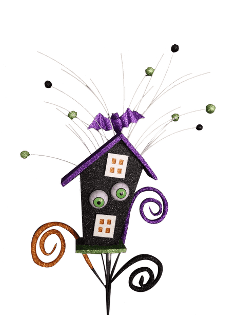 30” Glitter Eye House Bat Spray