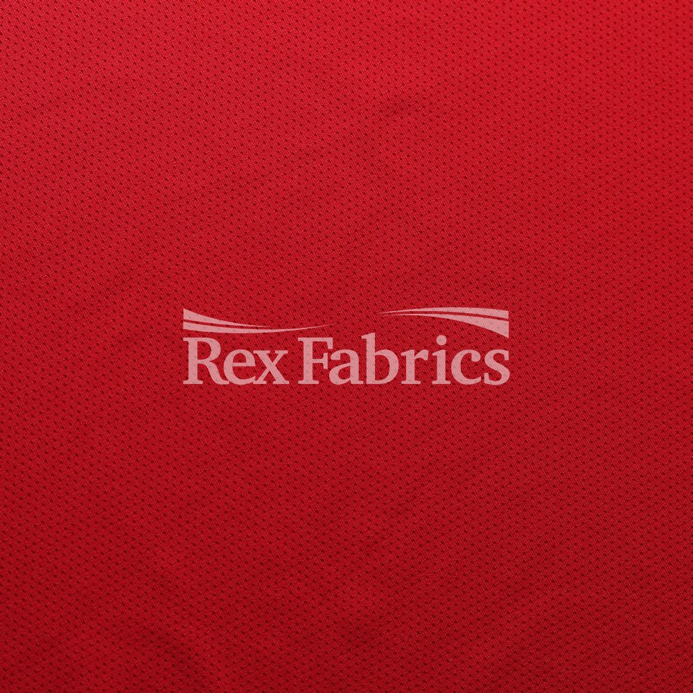 Sport Mesh Polyester Spandex Fabric - Multiple Colors, Solid Mesh, 58/60" Width (1 Yard)