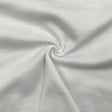 Cotton Blend Mesh Performance Fabric White