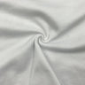 Cotton Blend Mesh Performance Fabric White