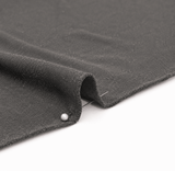 Cotton Single Jersey Charcoal Fabric