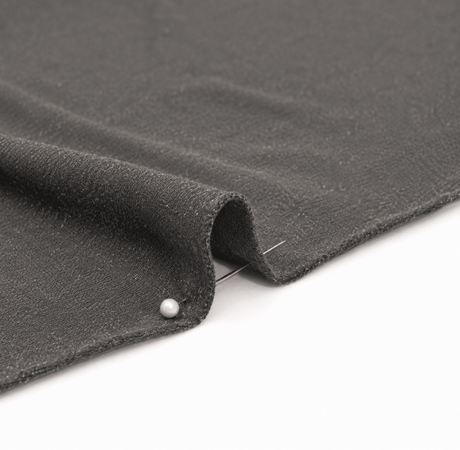 Cotton Single Jersey Charcoal Fabric