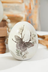 6" Standing Resin Egg - Set of 3