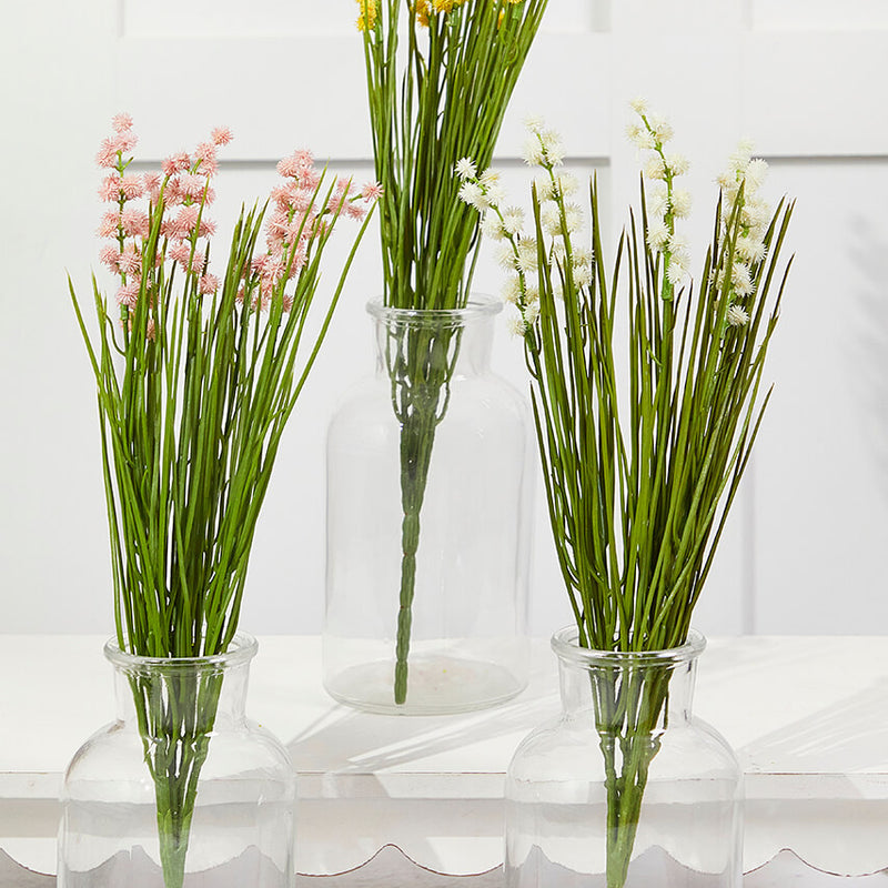 18" Spring Bud Floral Stem – Vibrant Seasonal Decorative Accent