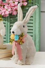 12.25” Crafted Easter Bunny Figurine