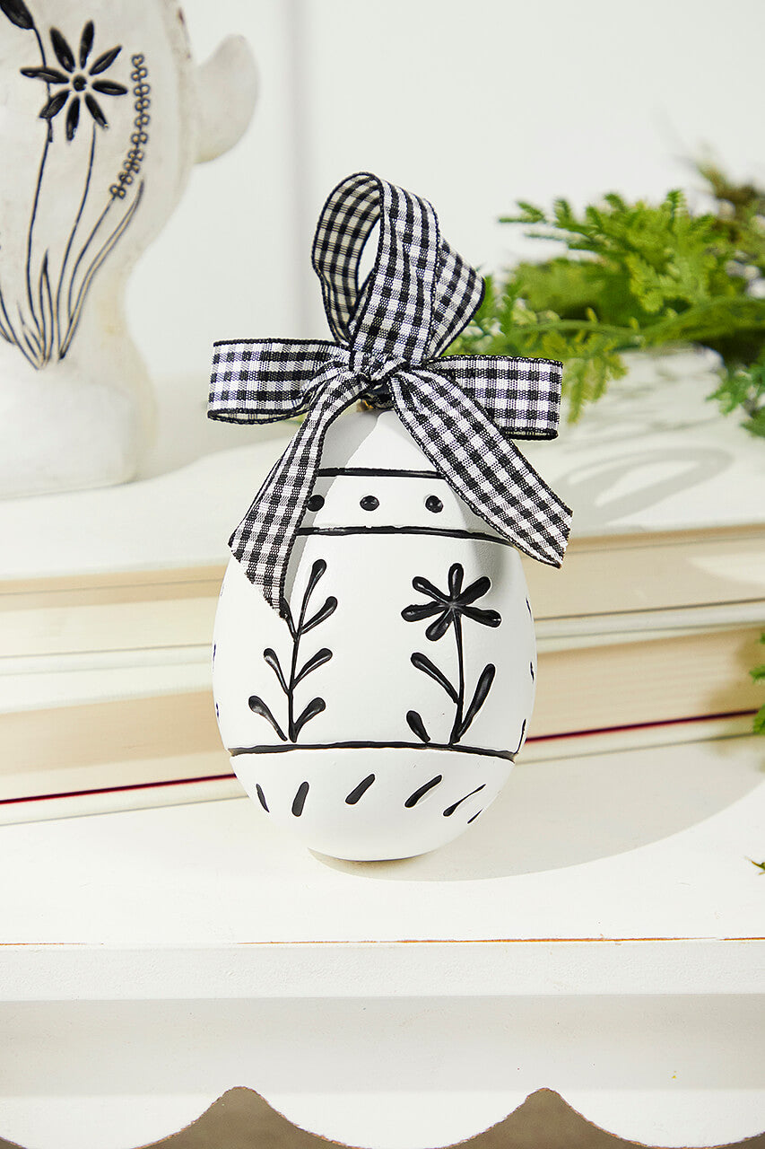 Egg Resin Ornament