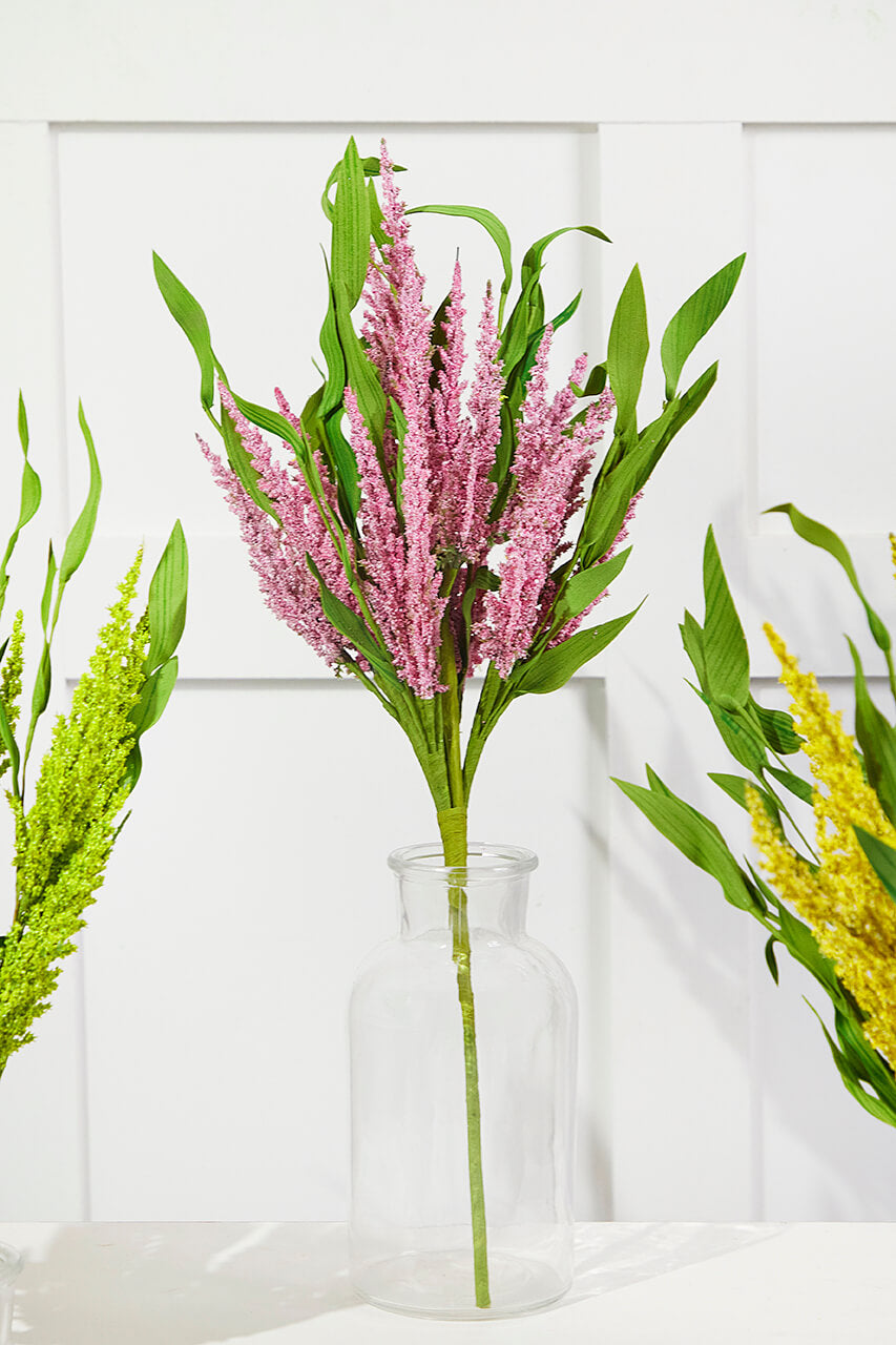 21" Artificial Spike Bush Flowers