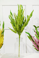 21" Artificial Spike Bush Flowers – Lavender-Inspired Craft & Floral Stem