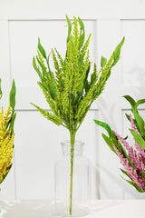 21" Artificial Spike Bush Flowers