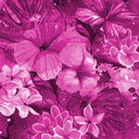 Printed Spandex Celestial Floral Fabric