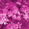 Printed Spandex Celestial Floral Fabric
