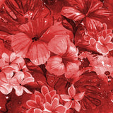 Printed Spandex Celestial Floral Fabric