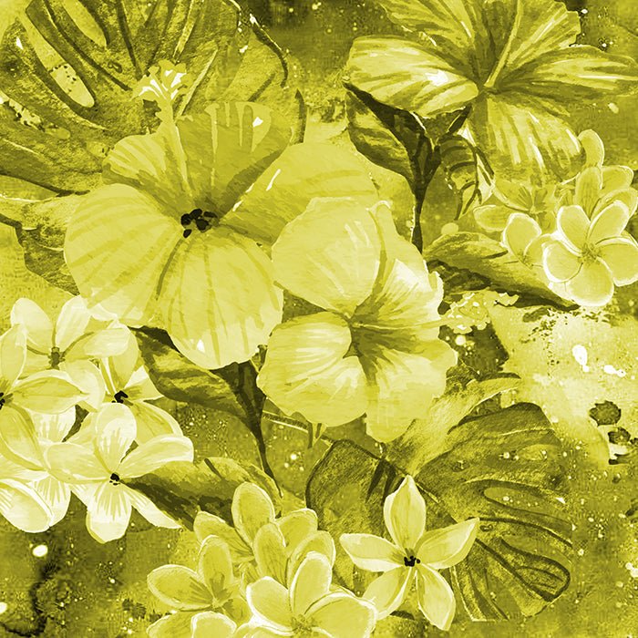 Printed Spandex Celestial Floral Fabric