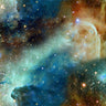 Printed Spandex Galaxy Cosmic Fabric