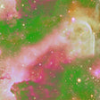 Printed Spandex Galaxy Cosmic Fabric
