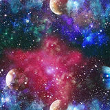 Printed Spandex Galaxy Cosmic Fabric