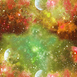 Printed Spandex Galaxy Cosmic Fabric