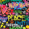 Printed Spandex Graffiti Street Art Activewear Fabric