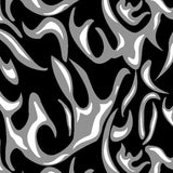 Printed Spandex Flames Fabric for Activewear