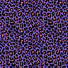 Leopard Print Spandex Fabric Pink/Yellow