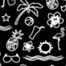 Printed Spandex Neon Summer Fabric